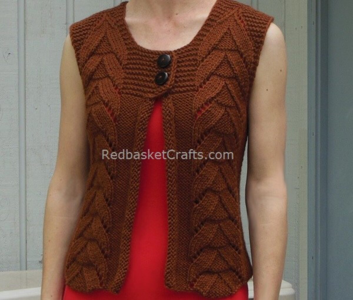 Red-Basket-Crafts-Knitted-Vest