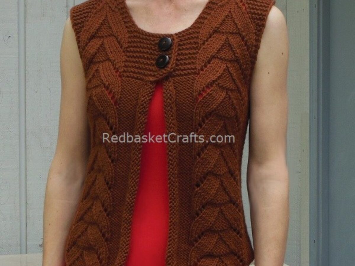 Red-Basket-Crafts-Knitted-Vest