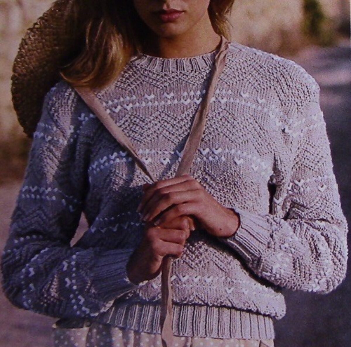 Zigzag-Braid-Pullover-Knitting